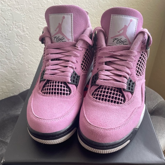 Jordan Women's Pink Sneakers - Picture 1 of 11